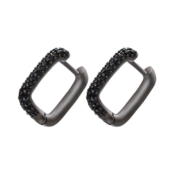 Geo Cube Hoops