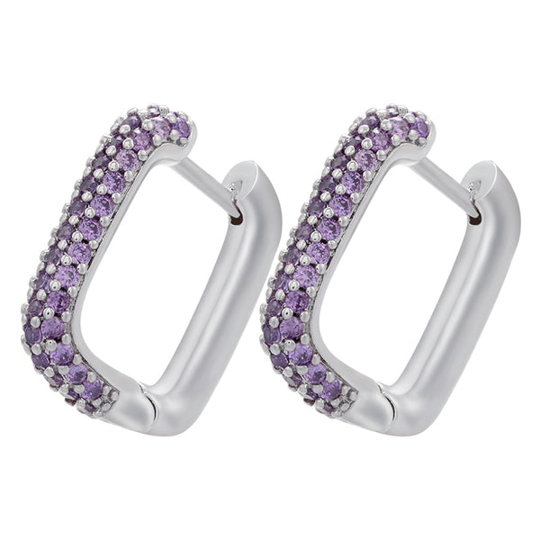 Geo Cube Hoops