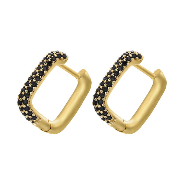 Geo Cube Hoops