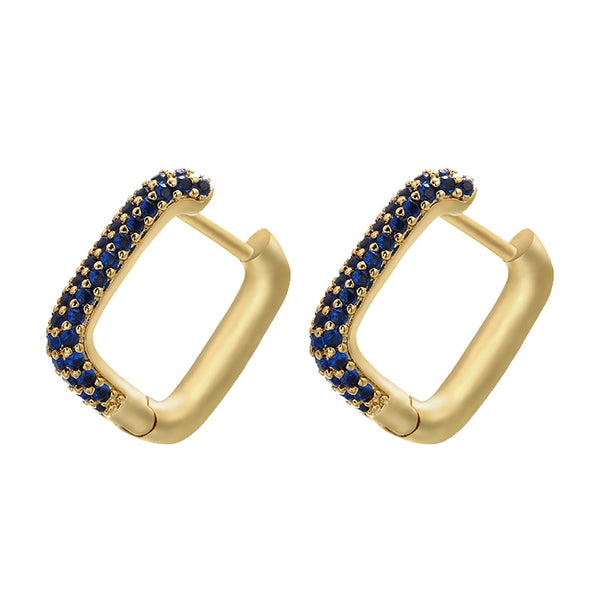 Geo Cube Hoops