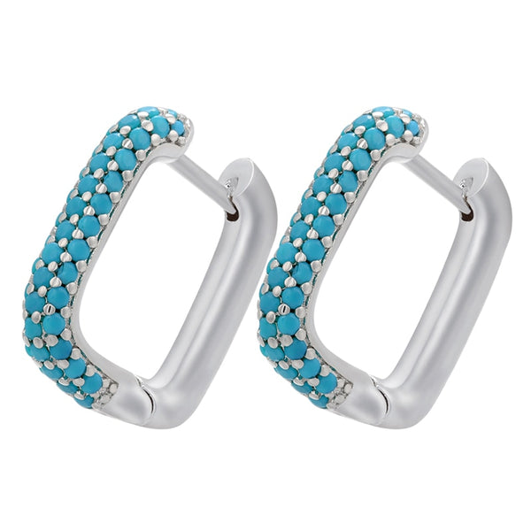 Geo Cube Hoops