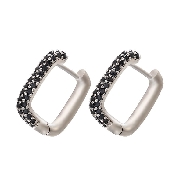 Geo Cube Hoops
