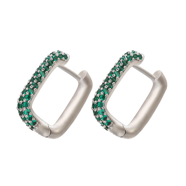 Geo Cube Hoops