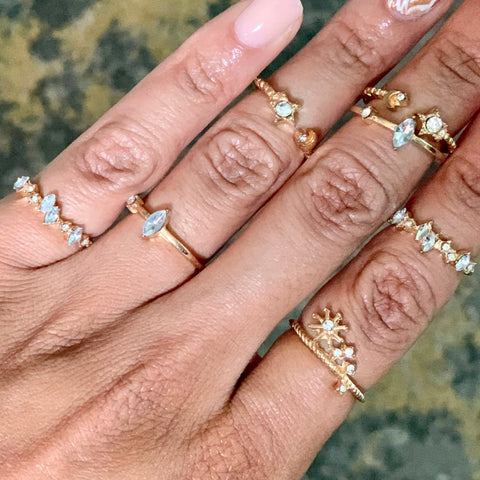 STARRY RING SET